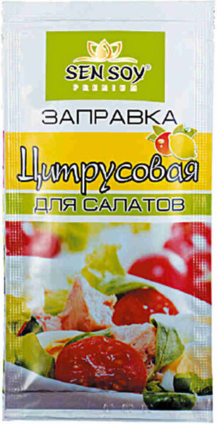 Заправка для салатов Sen Soy Premium цитрусовая 40г