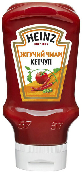 Кетчуп Heinz жгучий чили 460г