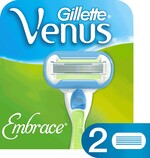 Кассеты д/станка женские Gillette Venus Embrace extra smooth 2шт