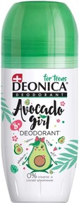 Дезодорант Deonica For teens Avocado Girl детский  50мл