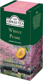 Чай Ahmad Tea Winter Prune черный мелкий 25 пакетиков по 1.8 г