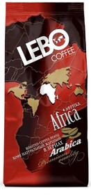 Кофе Lebo Африка Арабика в зернах 250 гр.