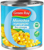 Кукуруза Green Ray без сахара 425 г