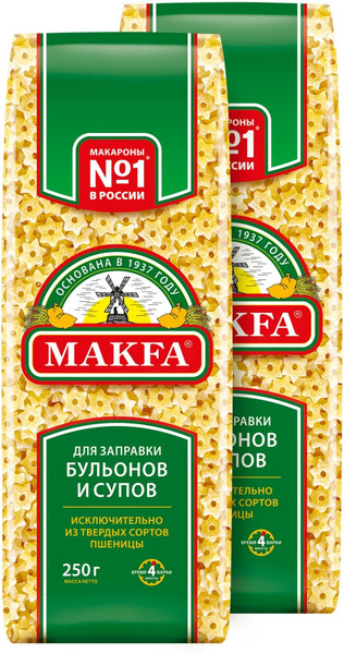 Макароны Makfa Звездочки 250г