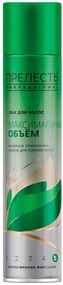 Лак для волос ПРЕЛЕСТЬ Professional Максимальный объем, сверхсильная фиксация, 300мл Россия, 300 мл