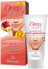 Крем-депилятор для депиляции лица Floresan деликатный, 60 мл