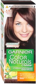 Крем-краска для волос GARNIER Color Naturals 4.15 Морозный каштан, с 3 маслами, 110мл Россия, 110 мл