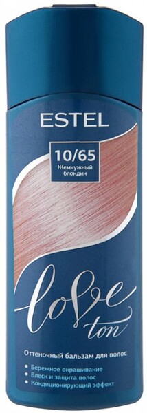 Бальзам оттеночный для волос ESTEL Love Ton 10/65 Жемчужный блондин, 150мл Россия, 150 мл