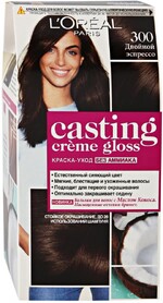 Краска-уход для волос Loreal Paris Casting Creme Gloss 300 Двойной эспрессо
