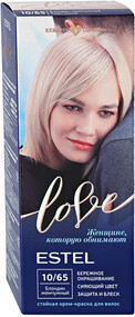 Крем-краска для волос ESTEL Love 10/65 Блондин жемчужный, 115мл Россия, 115 мл