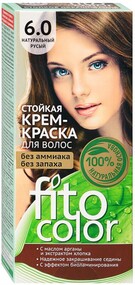Крем-краска для волос «Фитокосметик» Фитоколор натуральный русый тон 6.0, 115 мл