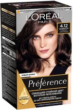 Краска для волос L'Oreal Paris Preference 4.12 Монмартр