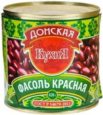 Фасоль Донская Кухня Красная натуральная