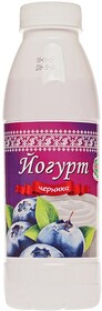 Йогурт со вкусом черники 2% жир., 450г
