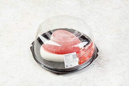 Торт муссовый «Клубничный бархат» Айс