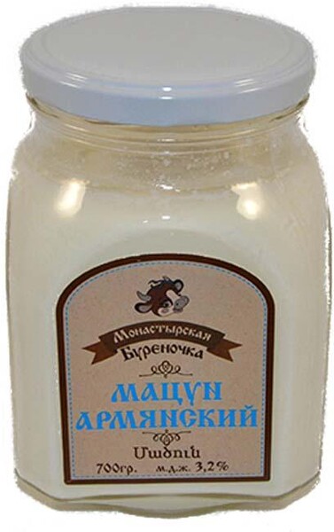 Кисломолочный напиток Монастырская бурёночка Мацун Армянский 3,2%