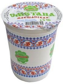 Сметана Мокшанская 15% жир., 200г