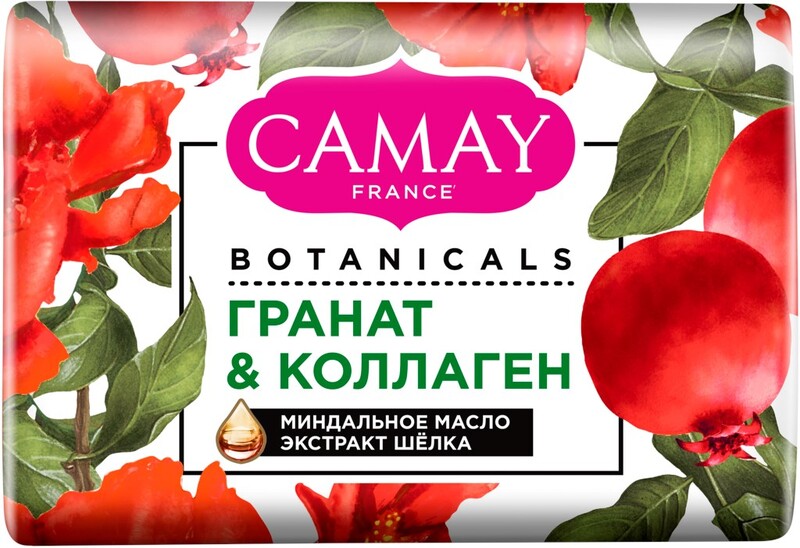 Camay Botanicals Туалетное мыло Цветы граната