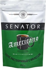 Кофе Senator Americano д/п, 0.10кг
