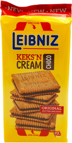 Печенье-сэндвич Bahlsen Leibniz Keksn Cream Choko с шоколадной начинкой 190 г