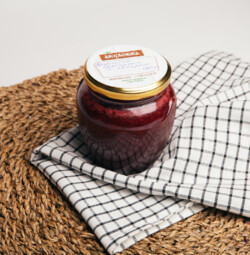 Брусника протертая с сахаром 580гр