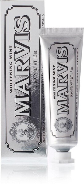 Зубная паста Marvis Отбеливающая Мята, 85 мл., картон