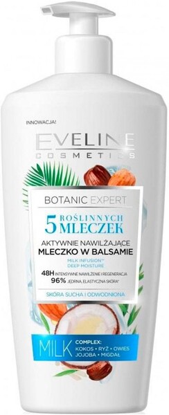 Бальзам-молочко для тела Eveline Botanic Expert увлажняющий, 350 мл