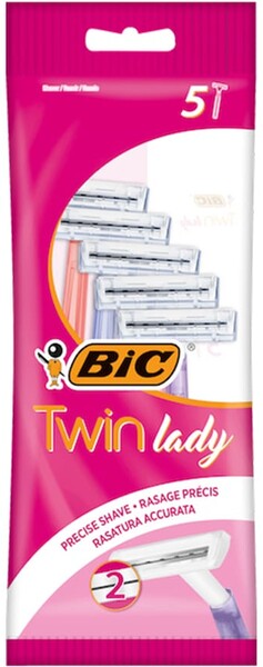 Бритва Bic Twin Lady одноразовая 5шт