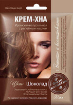 Крем-хна д/волос Фитокосметик шоколад с репейным маслом 50мл