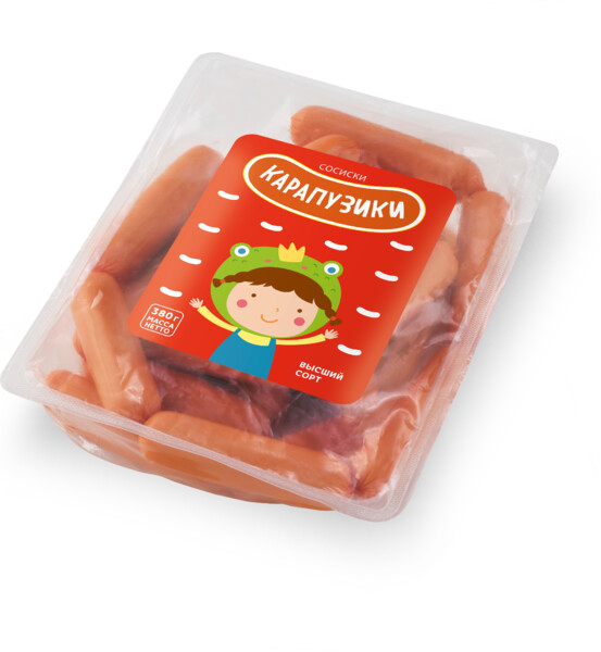 Сосиски “Карапузики” Петруха, 380 г