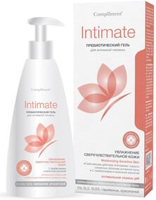 Гель для интимной гигиены INTIMATE с пребиотиками, 250 мл