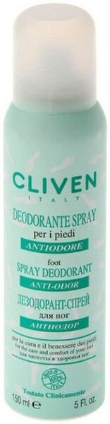 Cliven Дезодорант для ног Anti-odor 150 мл