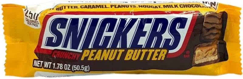 Сникерс Шоколадный батончик Арахисовое масло 50,5 гр. (США)