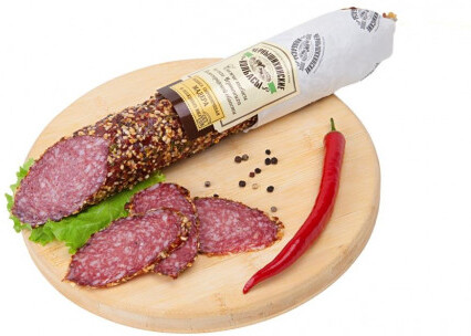 Колбаса сырокопченая Мадера в обсыпке 500 гр Чернышихинский МК