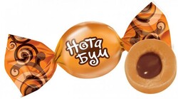 Конфеты жевательные «Яшкино» Нота Бум ирис с орехом, вес