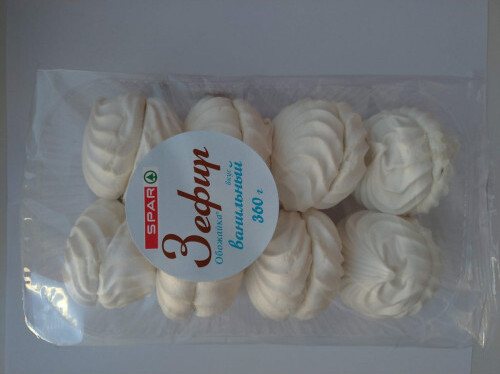 Зефир Spar обожайка вкус ванильный 360 гр Сормовская КФ