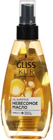Масло для всех типов волос GLISS KUR Oil Nutritive невесомое, 150мл Россия, 150 мл