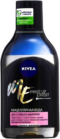 Вода мицеллярная для лица NIVEA Make Up Expert для стойкого макияжа, 400мл