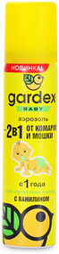 Gardex Baby детский спрей от комаров и мошки с ванилью от 1 года ~ 80 мл.