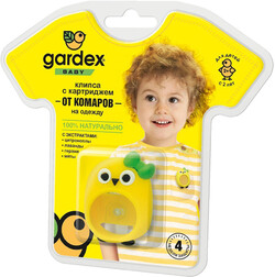 Клипса от комаров Gardex Baby со сменным картриджем 30г