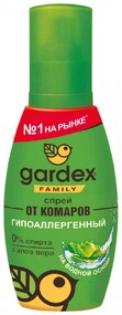 Спрей от комаров Gardex Family 100мл
