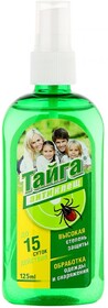 Спрей для защиты от клещей Тайга, 125 мл