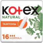 Тампоны Kotex natural normal 16шт