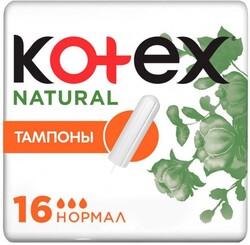 Тампоны Kotex natural normal 16шт