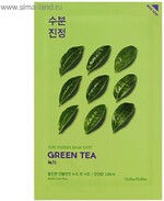 Маска для лица Holika Holika Pure Essence тканевая Зеленый чай 20 мл