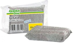 Губка в сетке «Каждый день» 10х7 см, 1 шт