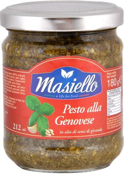 Соус Masiello Genovese Песто, 180 гр., стекло