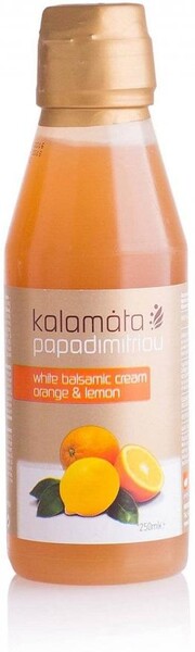 Соус-крем Papadimitriou бальзамический с апельсином и лимоном, 250 мл., ПЭТ