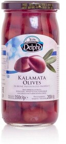Оливки Delphi в винном соусе, 350 гр., стекло