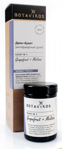 Деко-букет (Интерьерные духи) Botavikos Грейпфрут-мелисса, 0.10л